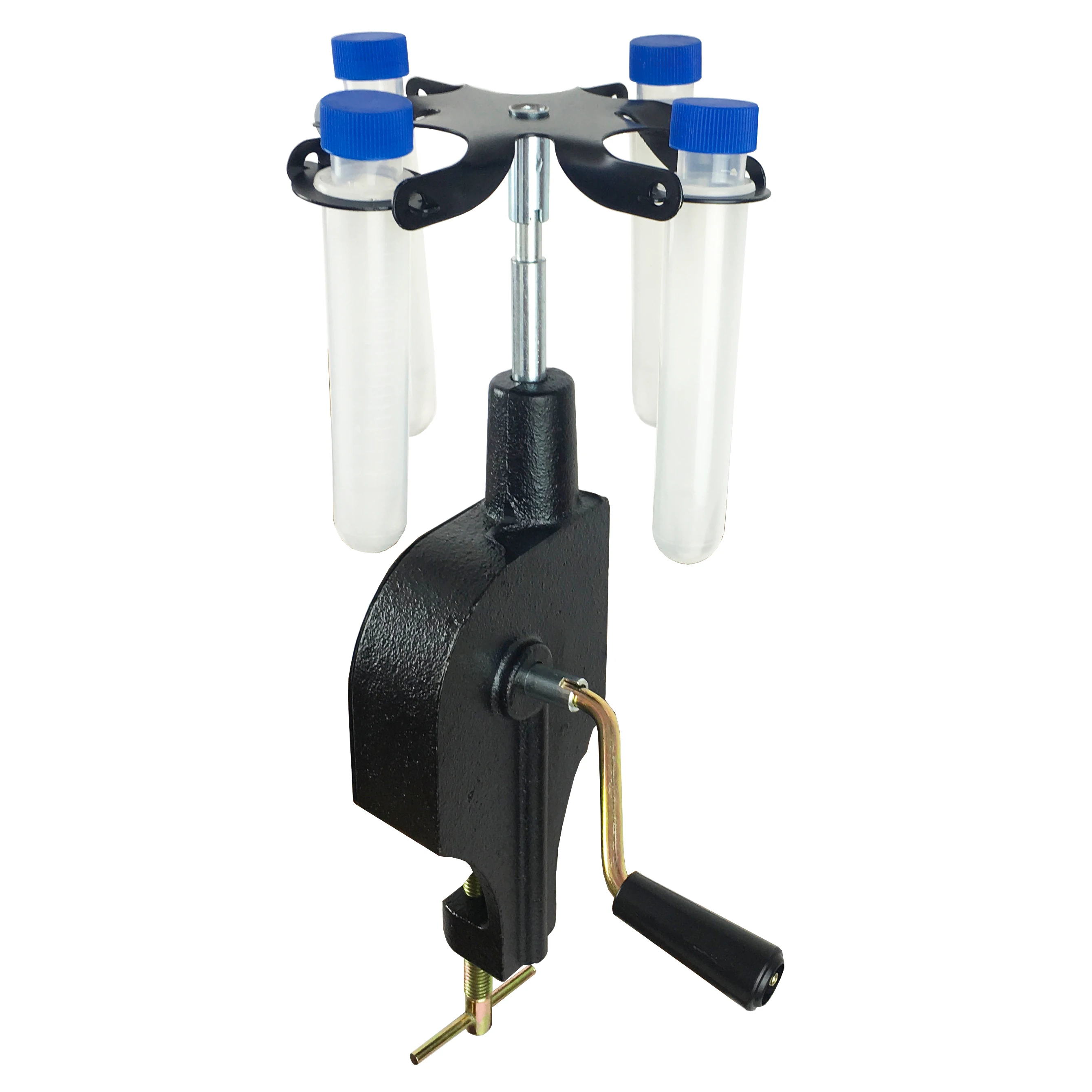 Medical Lab Study - Portable Manual 3000rpm Hand-Driven Centrifuge Machine