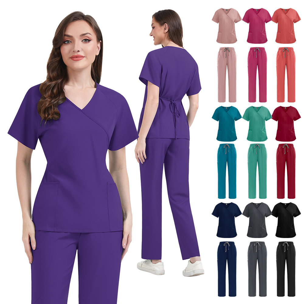 Medical Lab Uniform - Slim Fit Women Scrubs Sets Hospital
