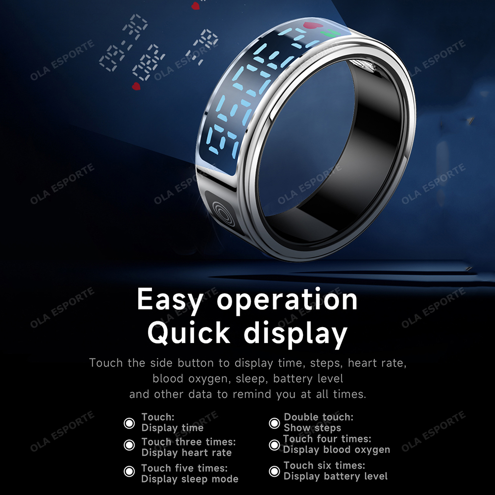 2026 Smart ring with charging  - Blood Pressure Monitor review and price