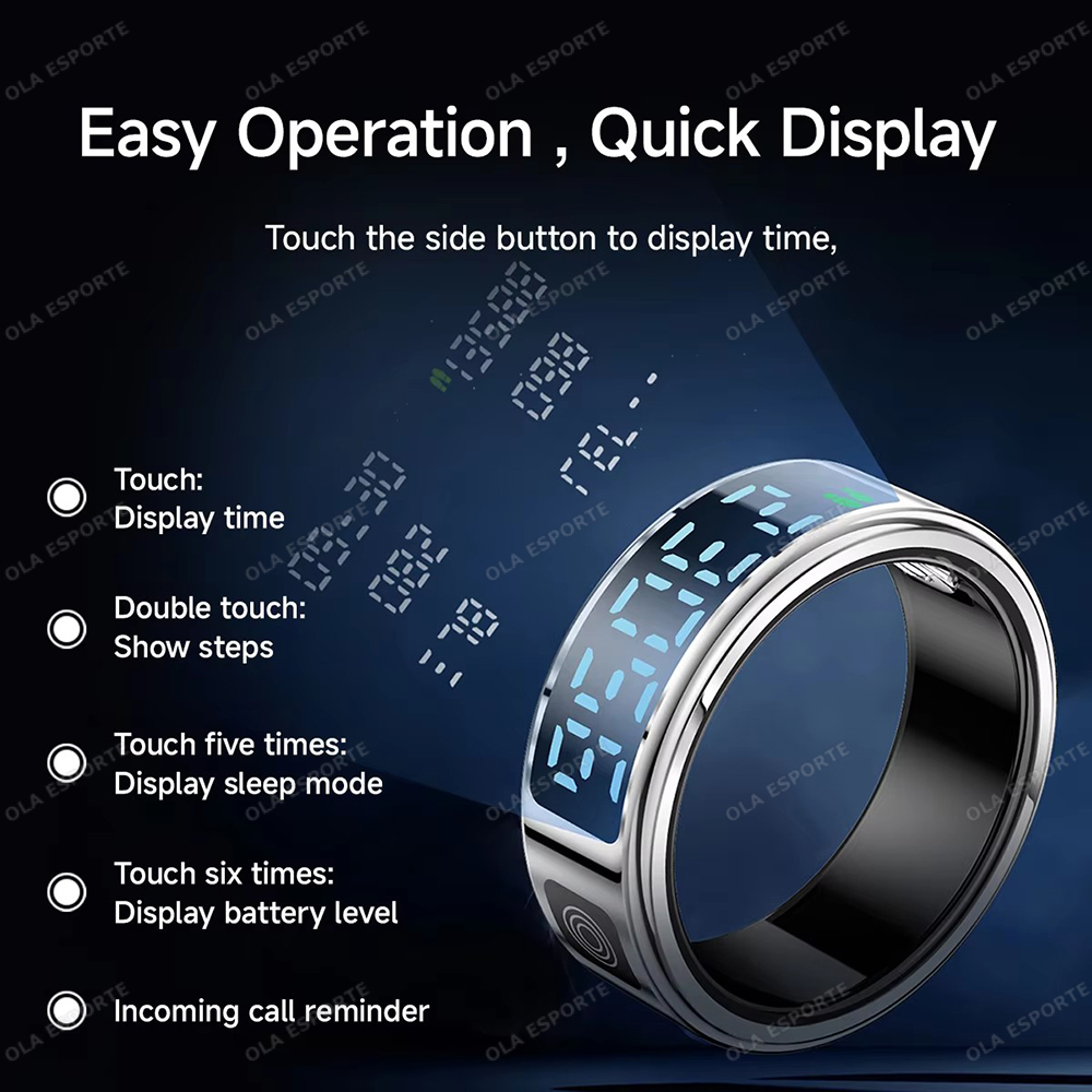 2026 Smart ring with charging  - Blood Pressure Monitor review and price