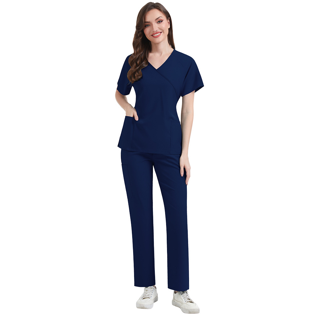Slim Fit Women Scrubs Sets Hos - Medical Lab Uniform review and price