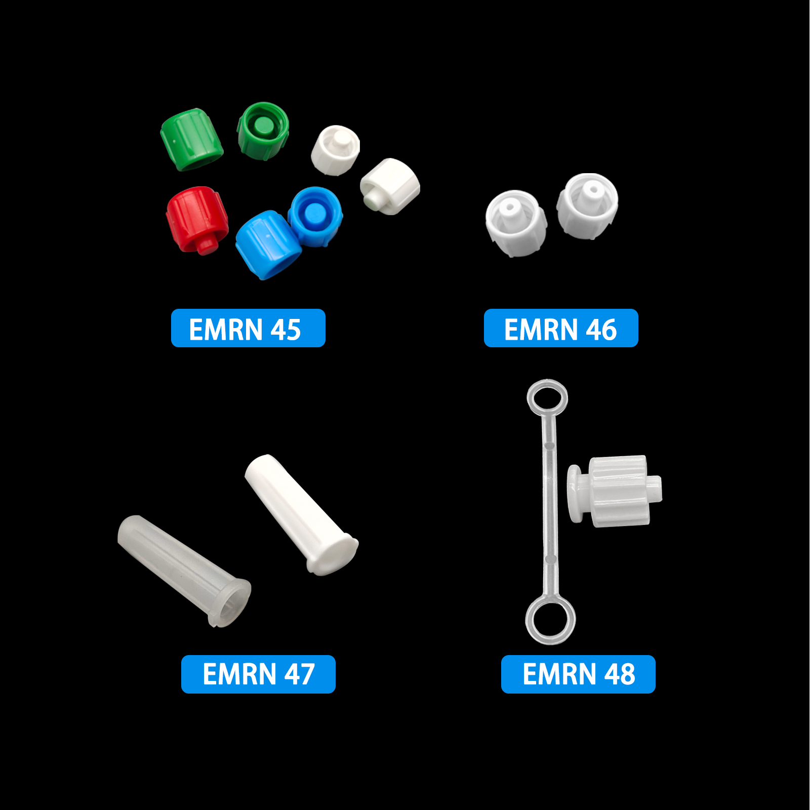 500pcs Male Luer Caps Hole for - Medical Laboratory review and price