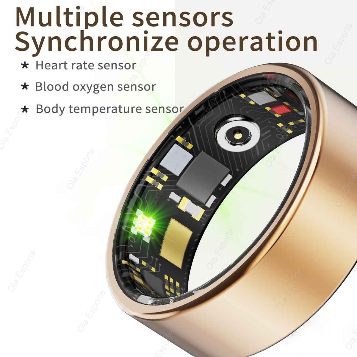 Titanium Alloy Smart Ring, Hea - Blood Pressure Monitor review and price